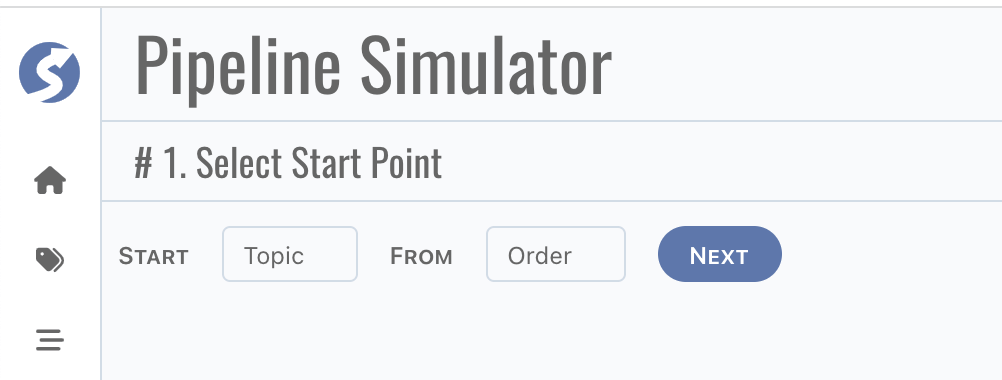 Simulator Pick Topic